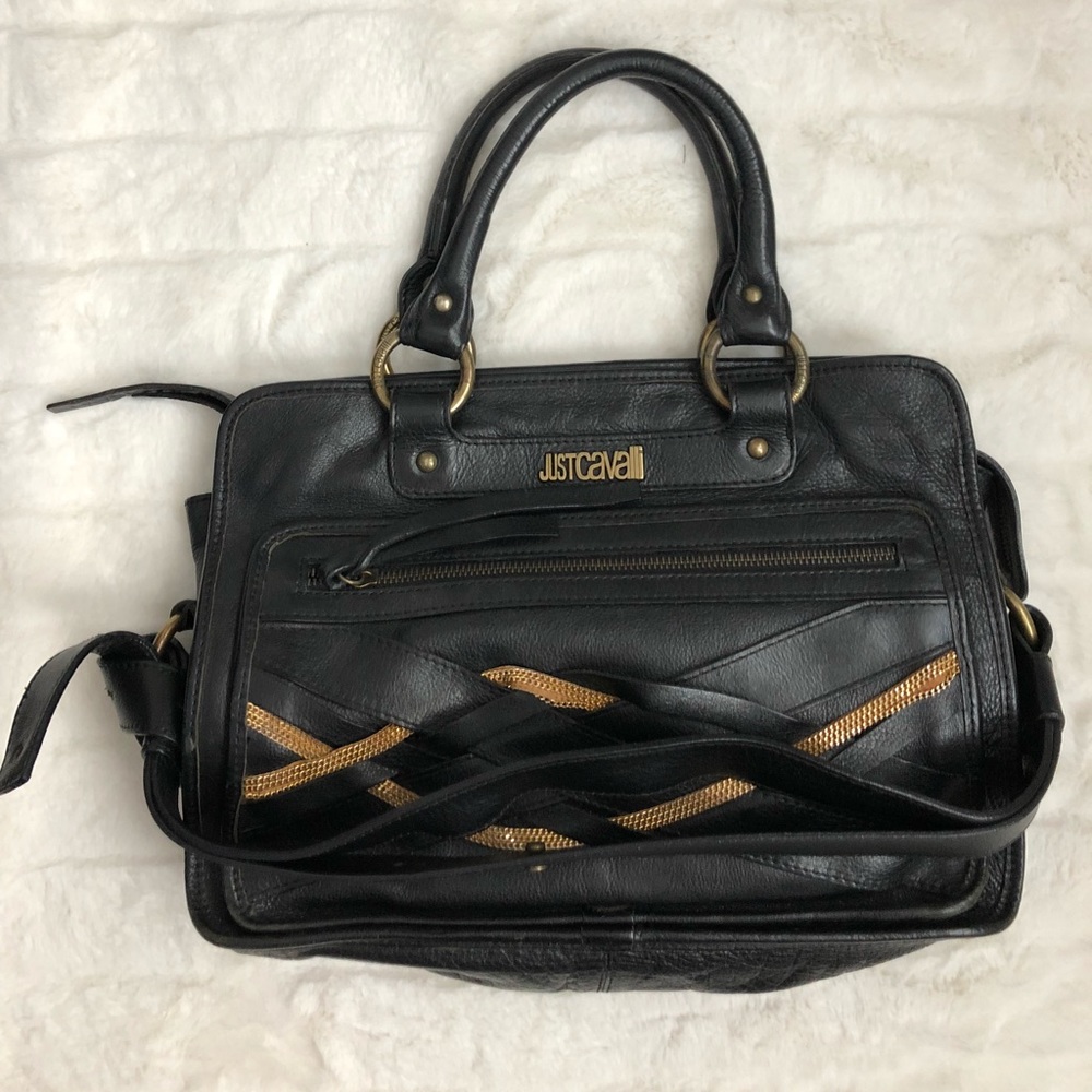 Authentic Just Cavalli Leather Purse